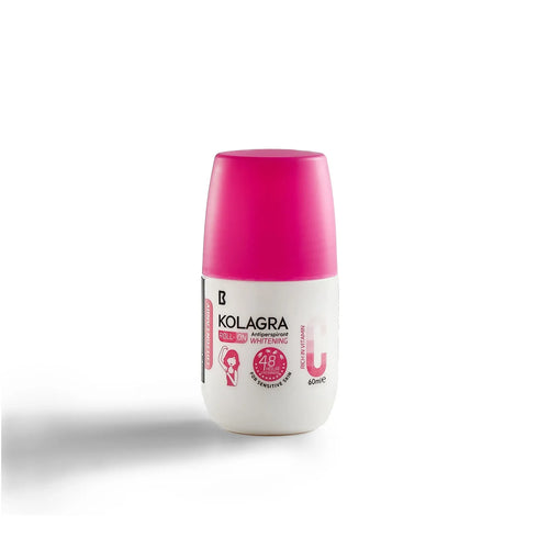 Kolagra Whitening Roll-On Cotton Candy antiperspirant pack of 2