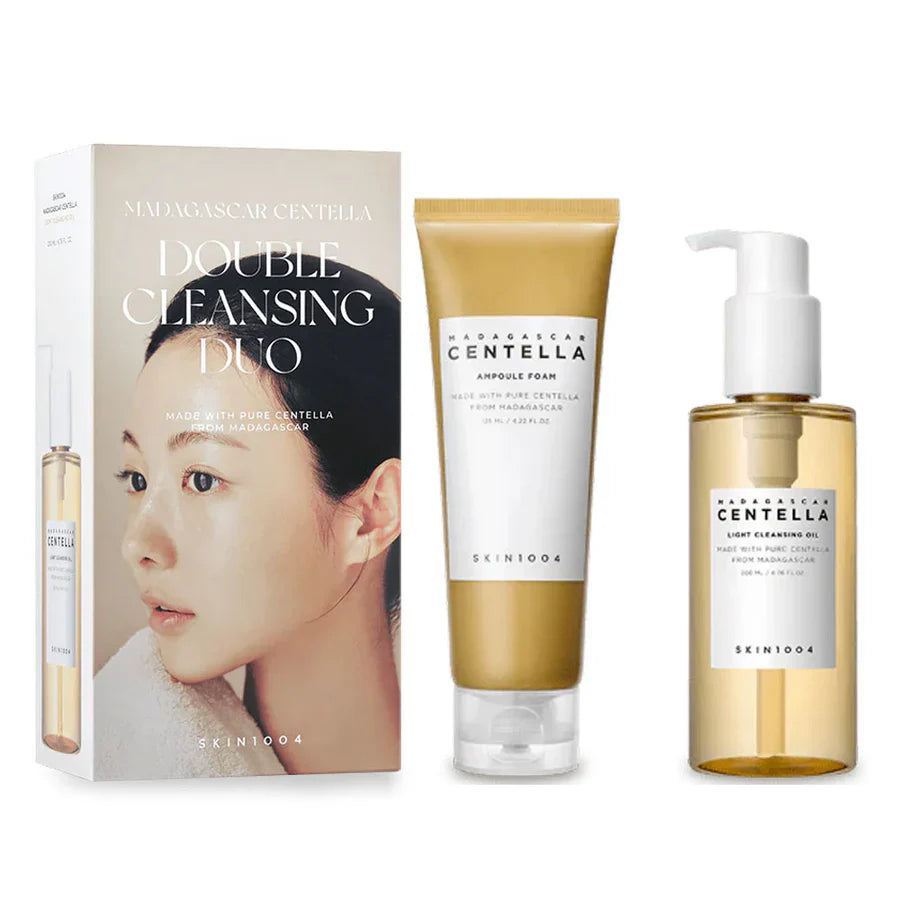 SKIN1004 Madagascar Centella Double Cleansing Duo – makeup-removing cleansing set