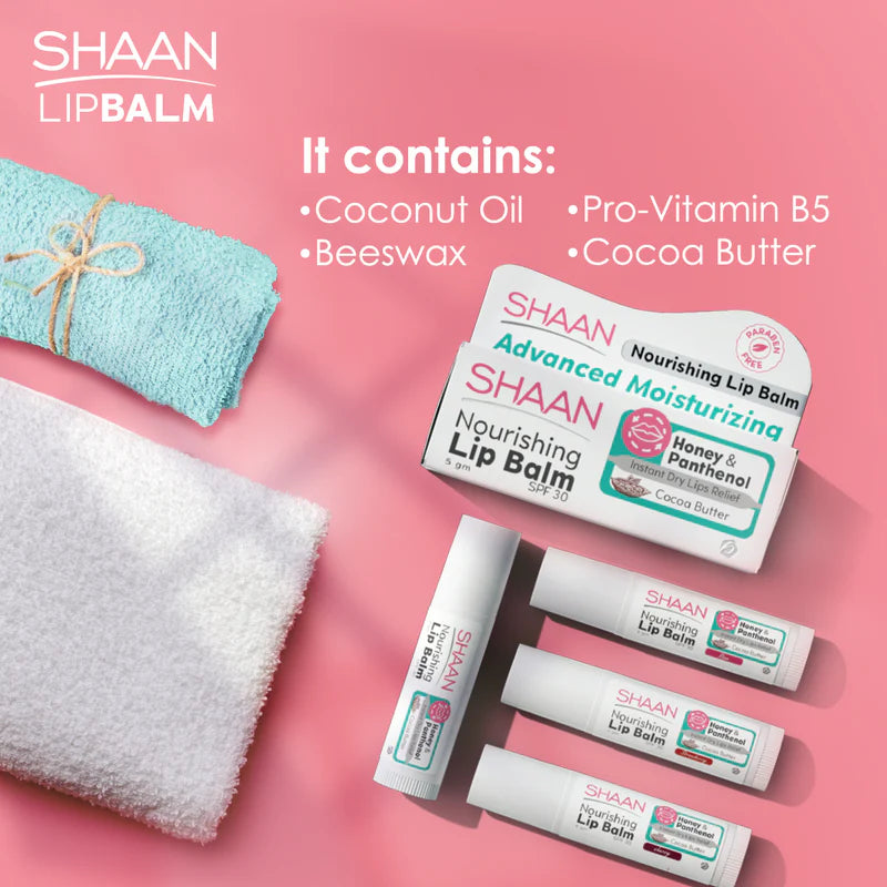 SHAAN Lip Balm 5g key ingredients