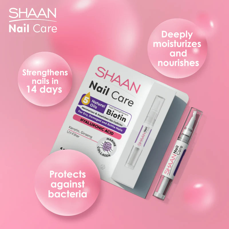 SHAAN Nail Care Serum 4ml key ingredients