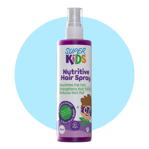 Superkids Nutritive Hair Spray 120ml for soft, strong kids' hair