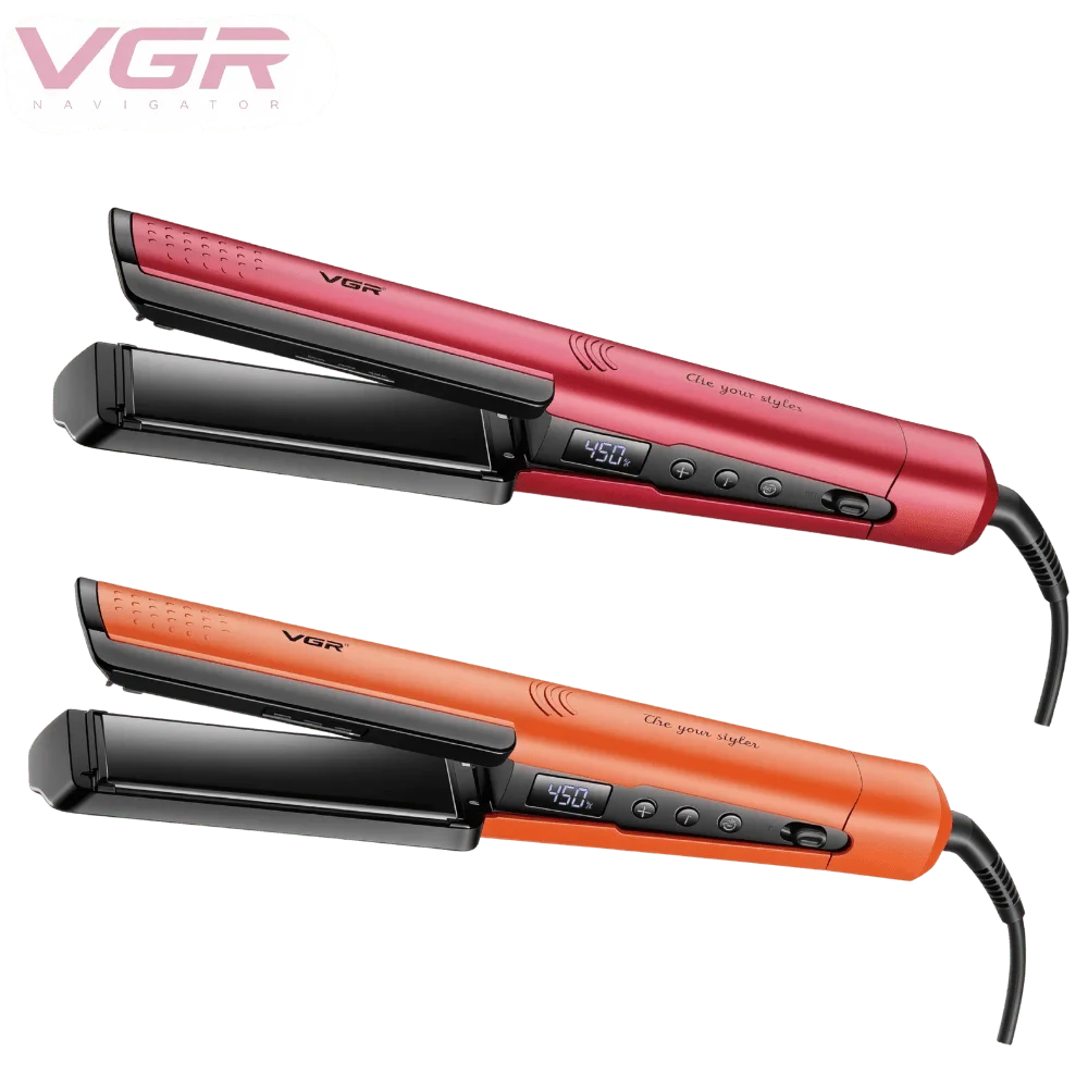 مميزات وعلبة مكواة فرد الشعر في جي آر V-550
