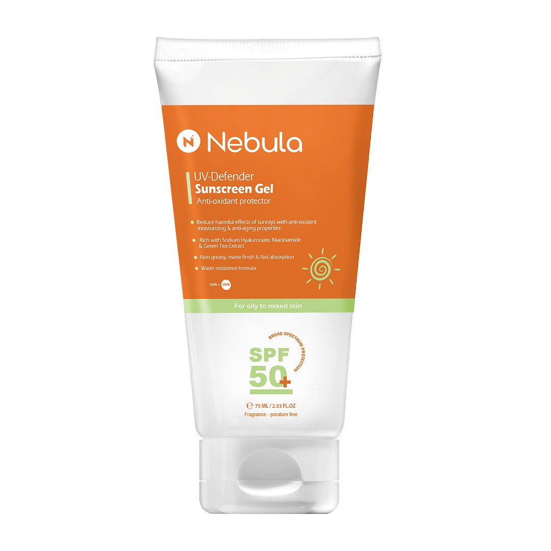 Nebula Sunscreen Gel SPF 50+ for oily and combination skin