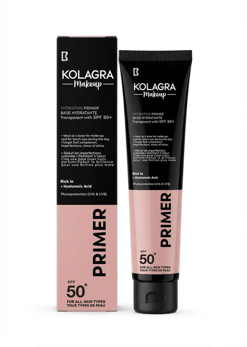 كولاجرا برايمر مكياج SPF 50+ مرطب لقاعدة ناعمة بلمسة مطفية