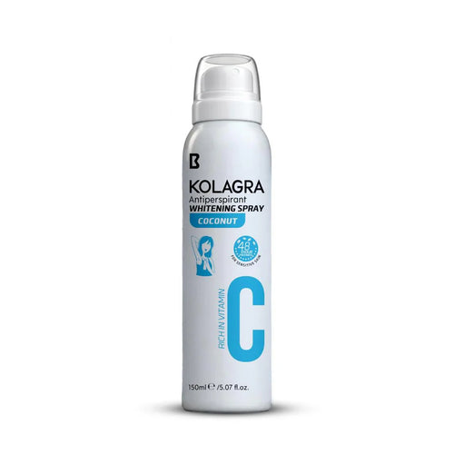 Kolagra Whitening Antiperspirant Spray for Women 150ml brightening underarm care