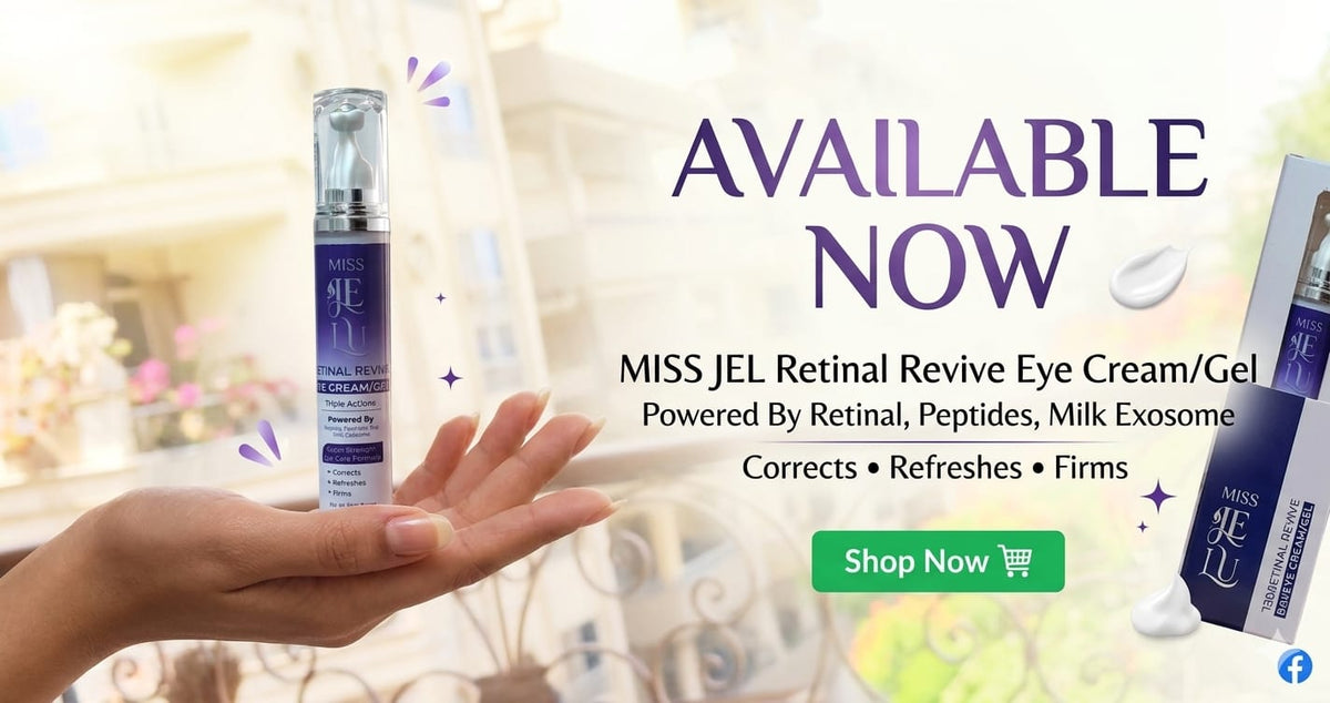Miss Je Lu Retinal Revive Eye Cream Gel box and tube