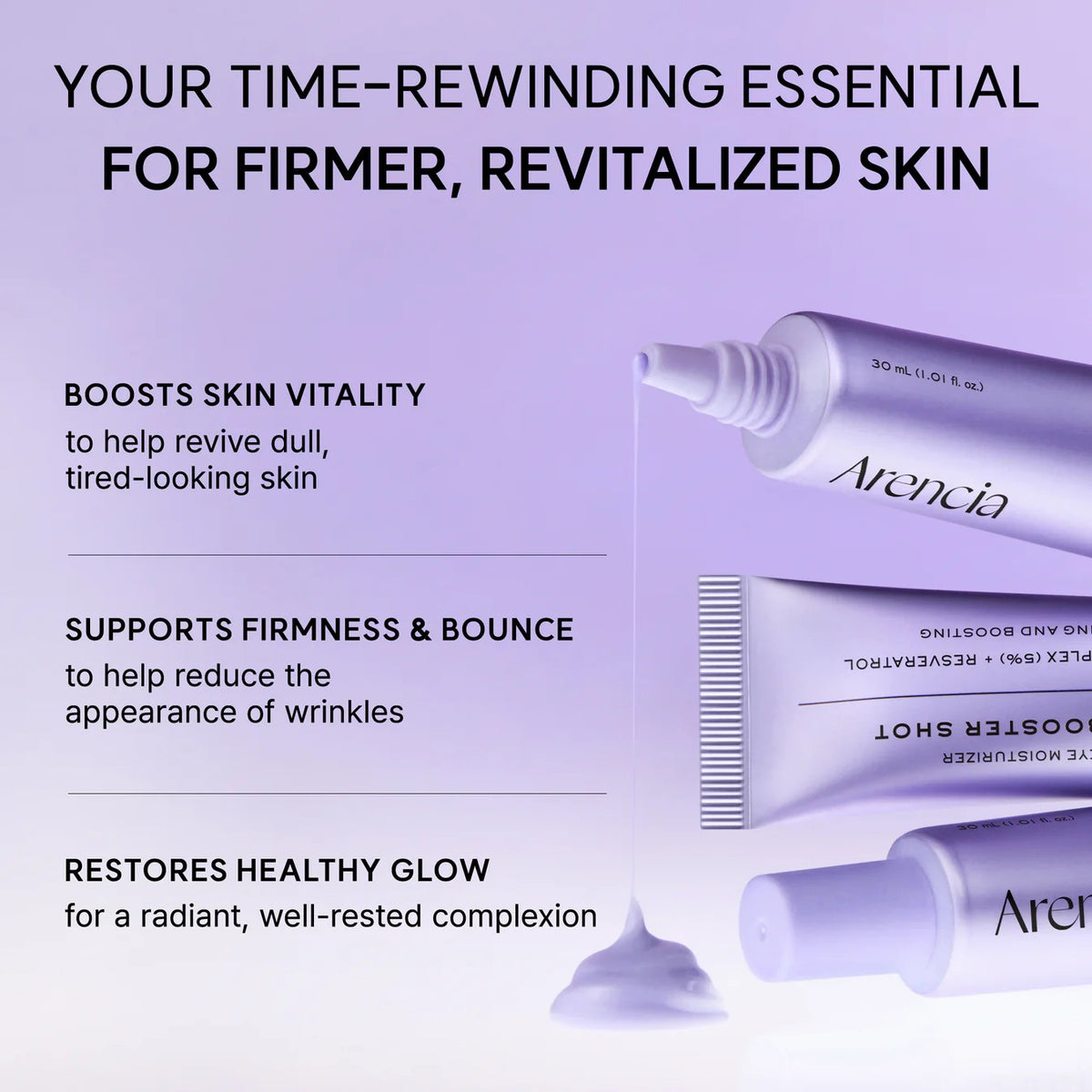 Arencia NAD+ Booster Shot key ingredients