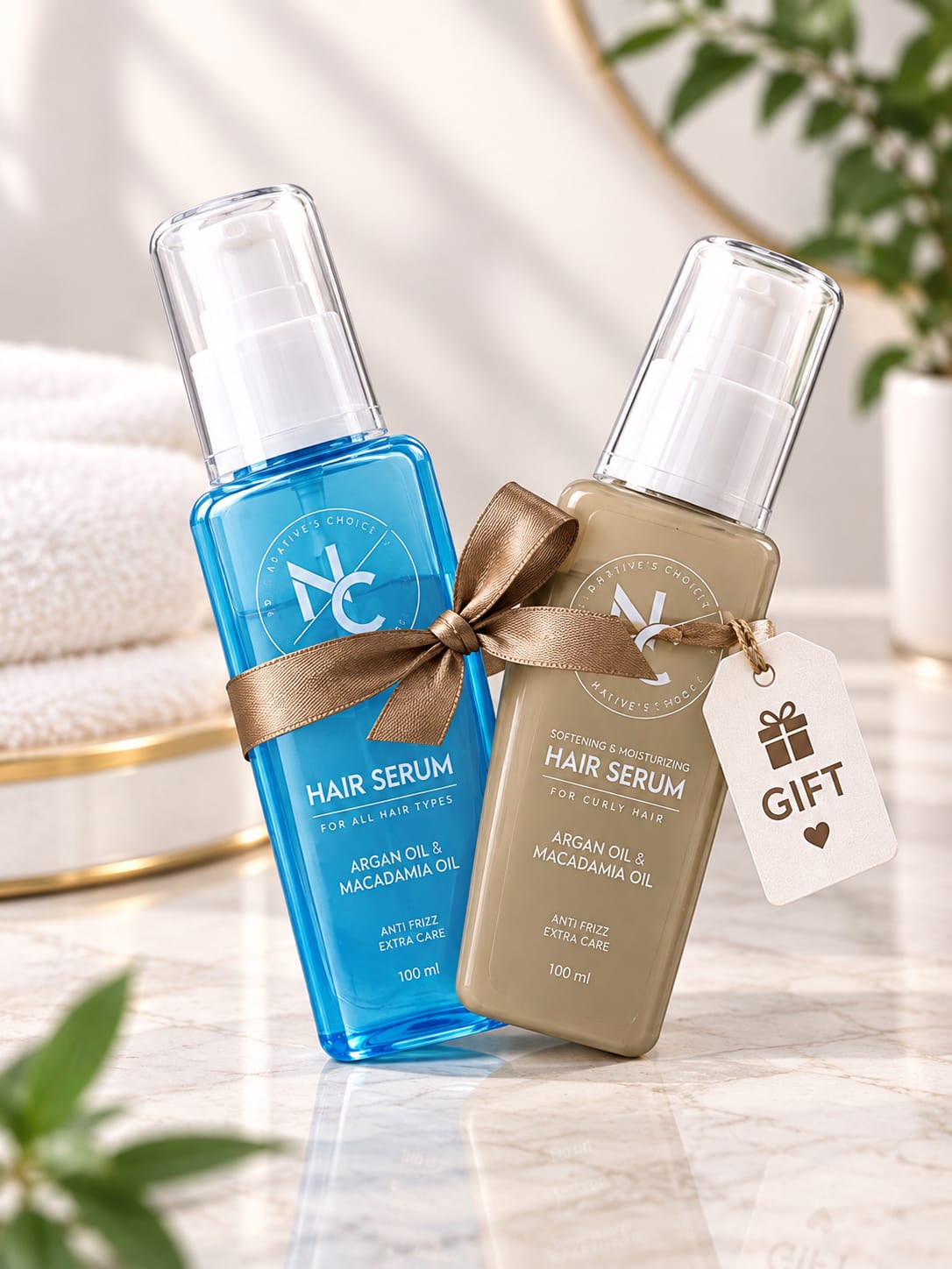 NC Nourishing & Strengthening hair serum set