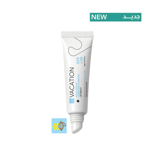 Vacation Aqua-Repair Lip Balm Honey & Cocoa Butter SPF30+ for hydrated lips