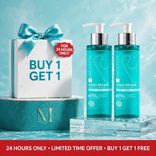 Vacation Aqua-Repair Milky Cleanser 200ml 1+1