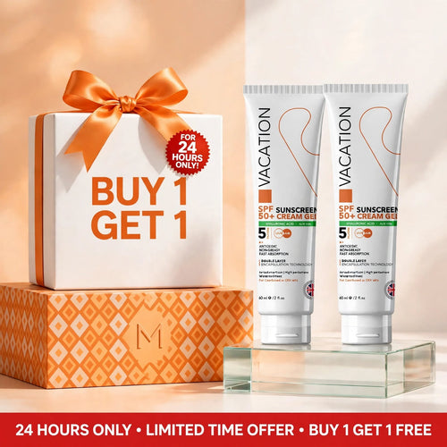 Vacation Sunscreen Cream Gel SPF 50 60ml 1+1