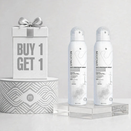 Vacation Brightening Deodorant Spray Clinical Edition Fragrance-Free 200ml 1+1