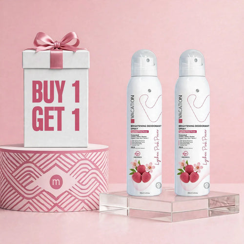 Vacation Brightening Deodorant Spray Lychee Pink Pepper 200ml 1+1