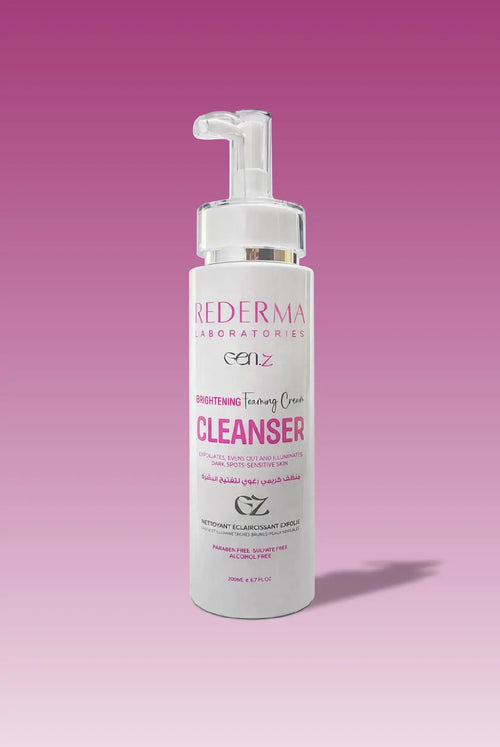Rederma Brightening Creamy Cleanser for radiant, even skin