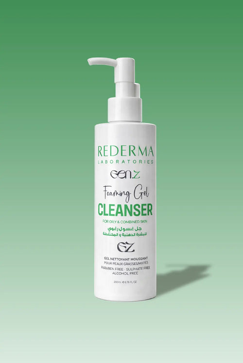 Rederma Foaming Gel Cleanser for oily and acne-prone skin