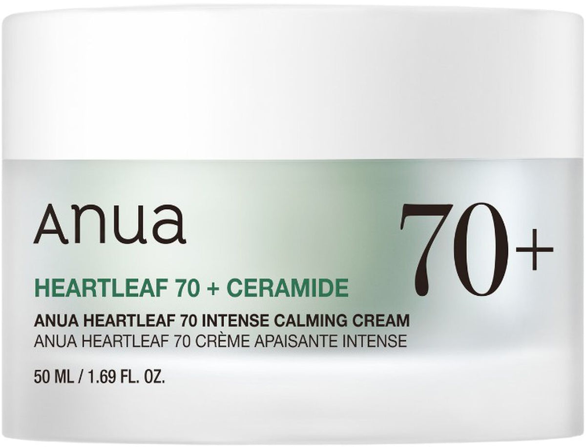 ANUA Heartleaf 70% Intense Calming Cream for sensitive skin
