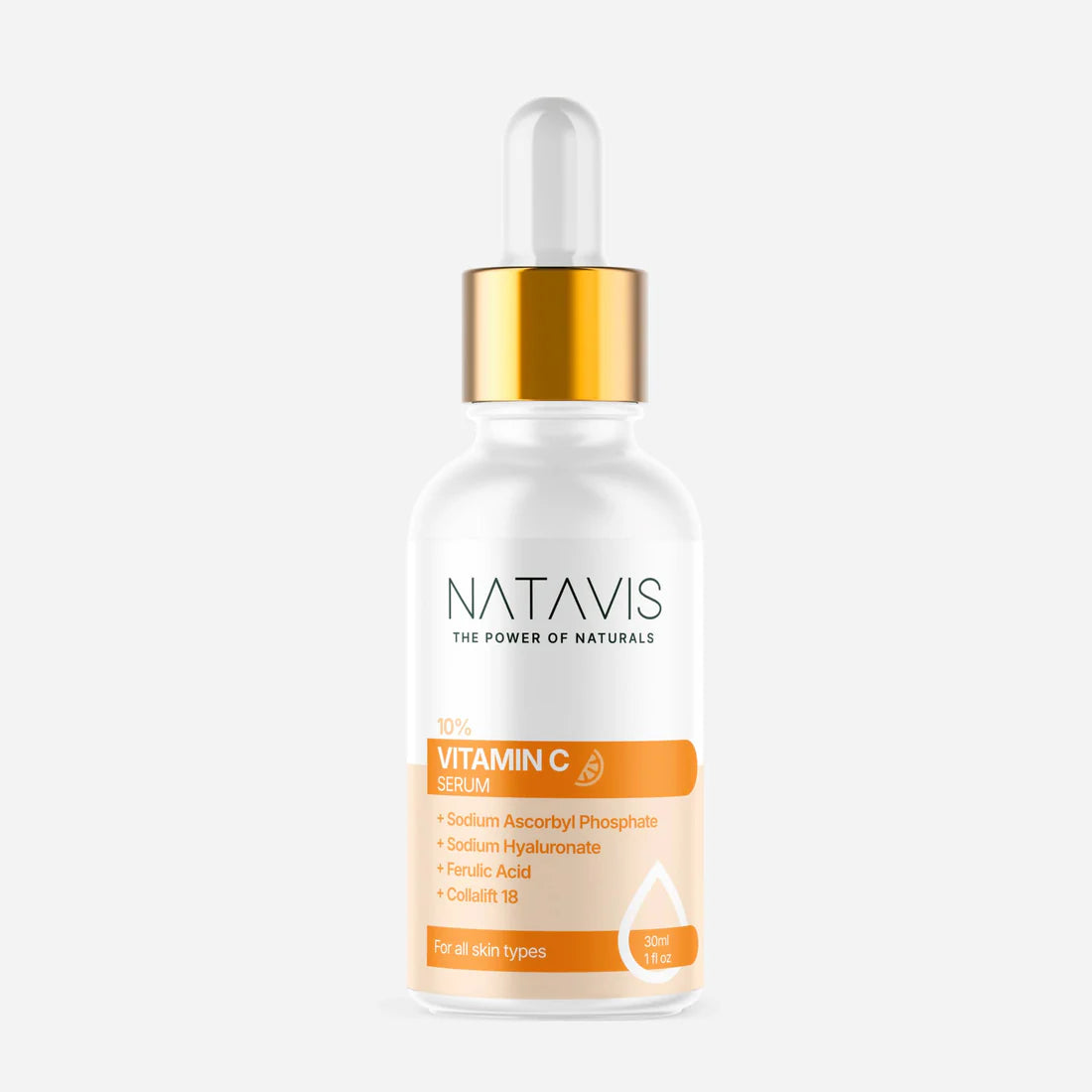Natavis Vitamin C Serum 30ml for brighter skin