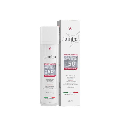 كريم النهار جاميرا برايت آند وايت SPF 50+ – 50 مل للبقع الداكنة