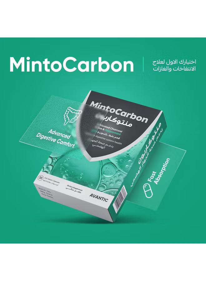 Mintocarbon key ingredients activated charcoal, anise and peppermint oil