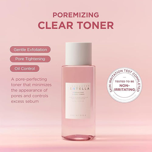SKIN1004 Madagascar Centella Poremizing Clear Toner 210ml for pore cleansing