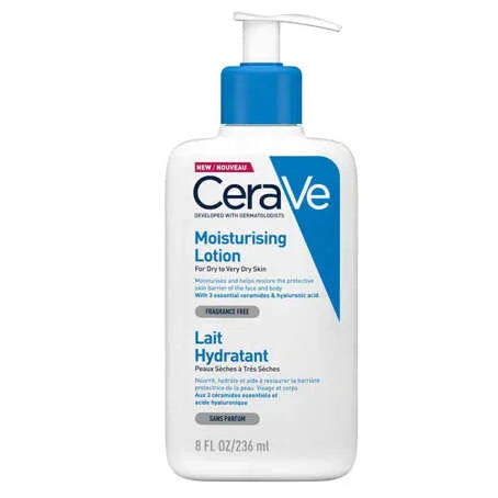 CeraVe Daily Moisturizing Lotion with ceramides and hyaluronic acid