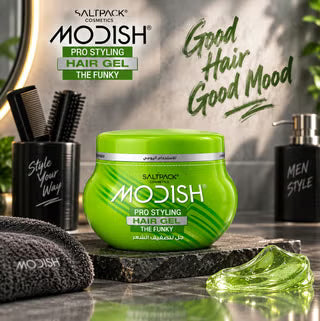 Modish Pro Styling Hair Gel The Stylish for strong hold and shine