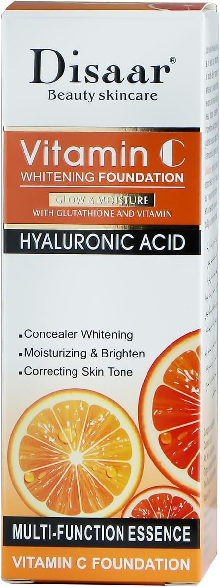 Disaar Vitamin C Foundation shade and texture
