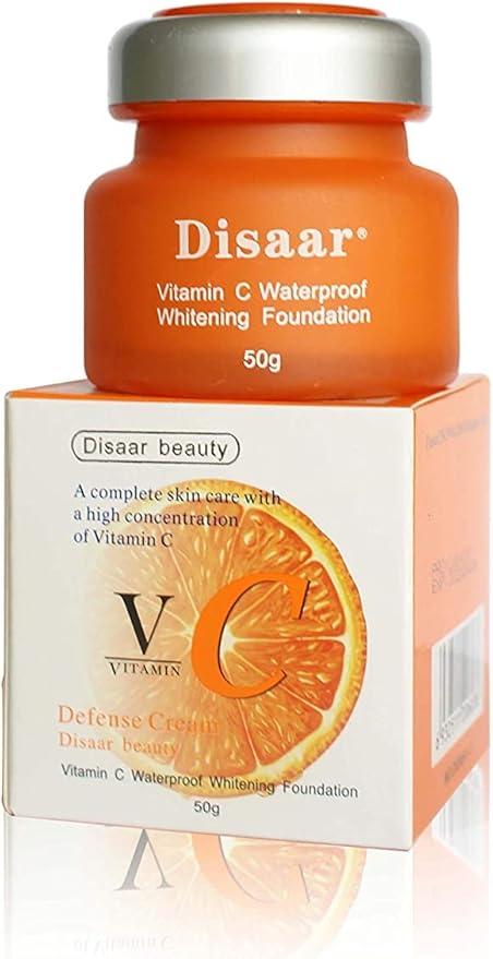 Disaar Vitamin C Foundation Cream 50g brightening foundation