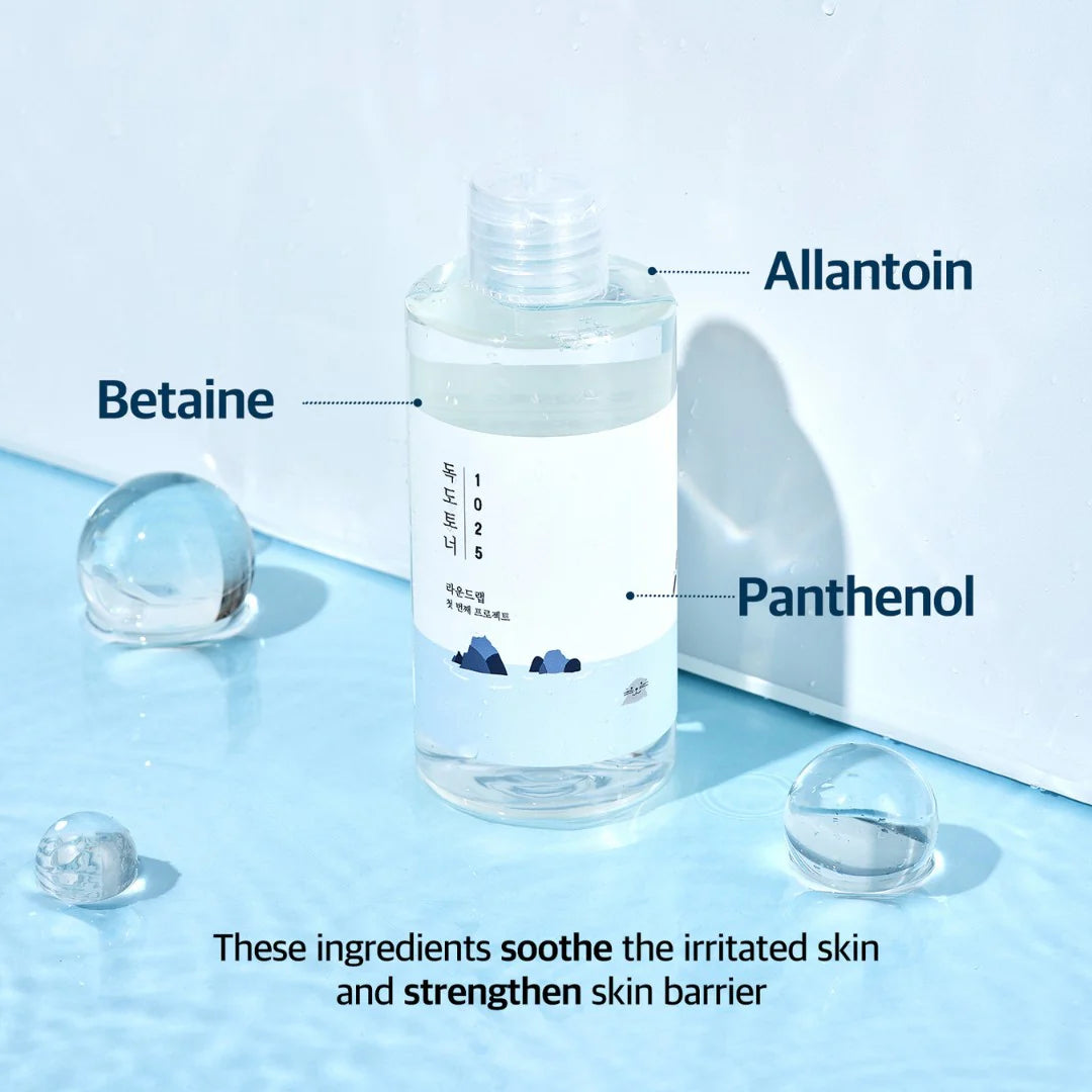 Round Lab Dokdo Toner water-type texture