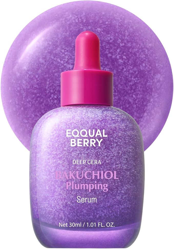 EQQUALBERRY Deep Cera Bakuchiol Serum 30ml – gentle firming serum