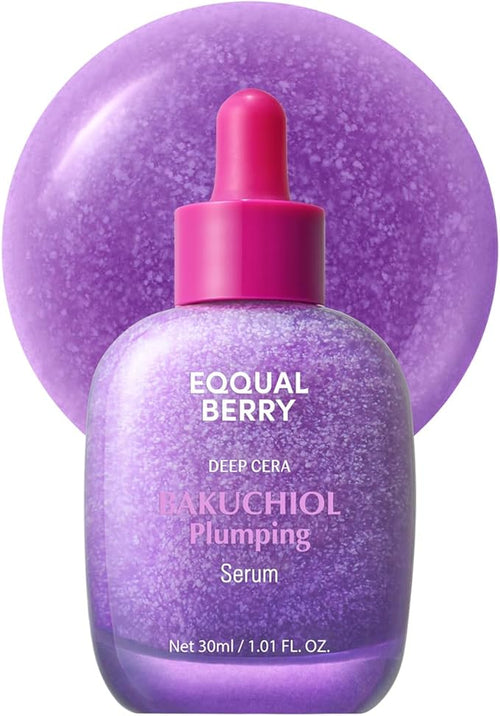 EQQUALBERRY Deep Cera Bakuchiol Serum 30ml – gentle firming serum