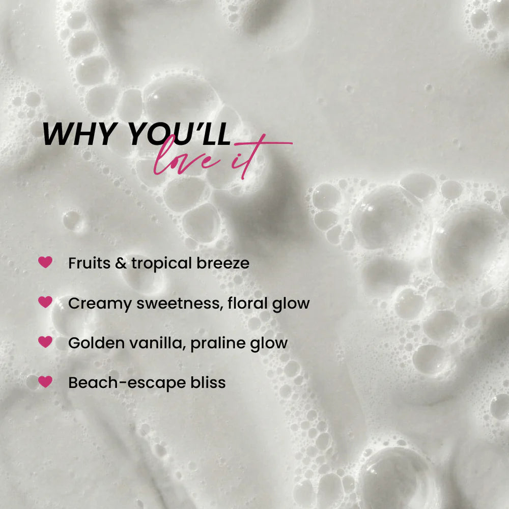 Mood Hawaii Hand Wash benefits and scent