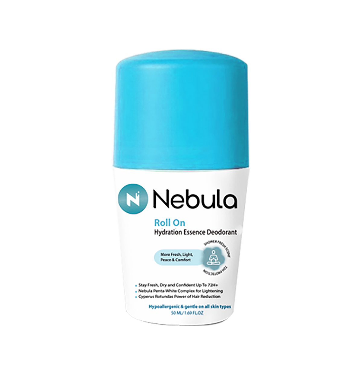 Nebula Hydration Essence Roll-On 24H+ for freshness and soft underarms