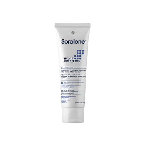 Soralone Hydra Cream Gel 100ml with hyaluronic acid and ceramides