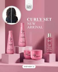 Zero Frizz Curly Shea Oil Hair Serum bottle close-up