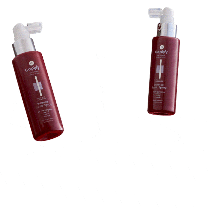Capixy Intense Tonic Spray bottle and box