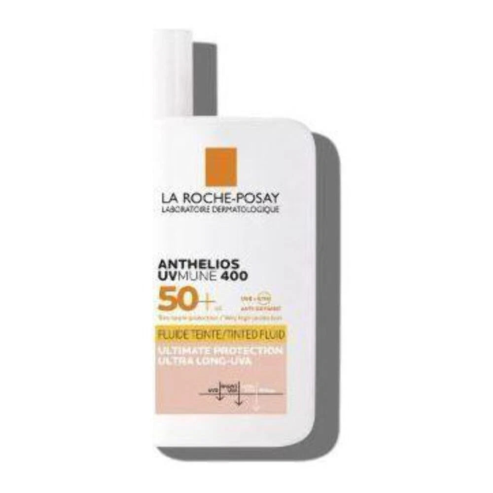 لاروش بوزيه أنثيليوس يو في ميون 400 سائل ملون SPF50+ ‏50 مل – حماية ملونة من الشمس