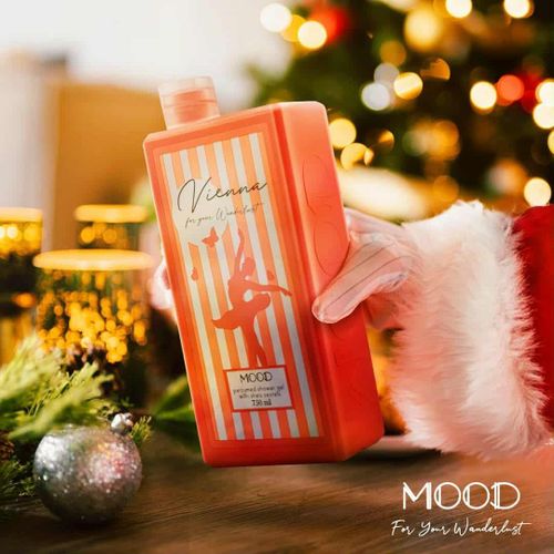 MOOD Latino Shower Gel bottle details