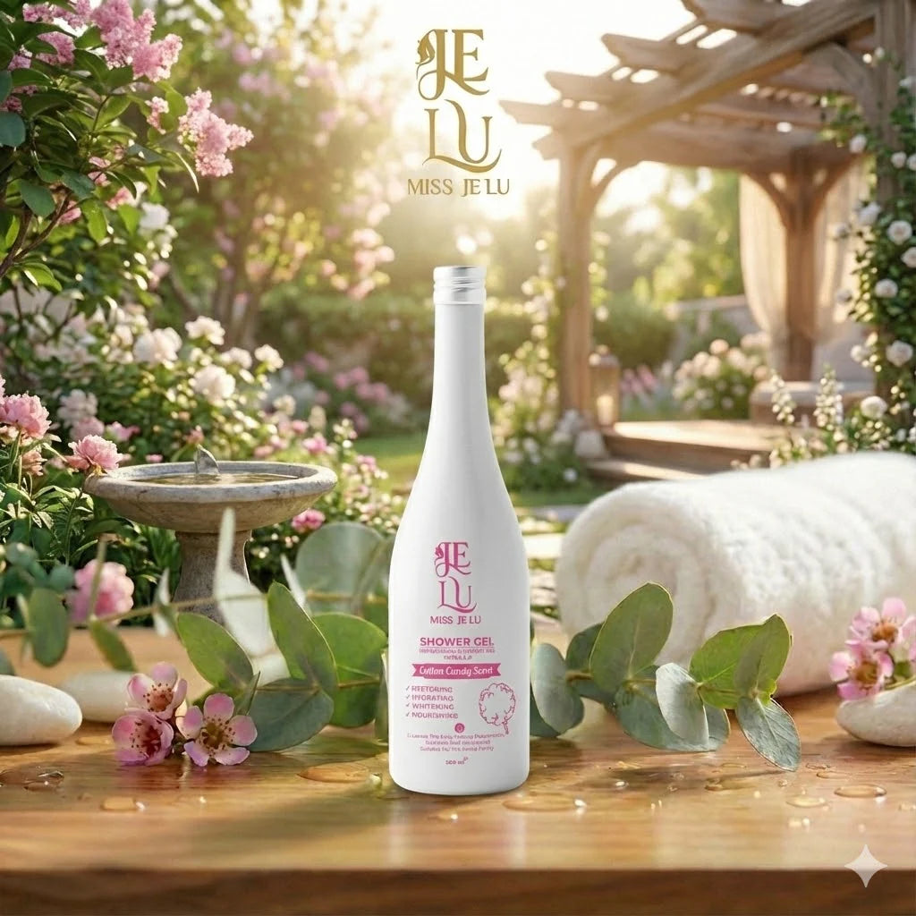 Miss Je Lu Feminine Shower Gel Cotton Candy for gentle cleansing