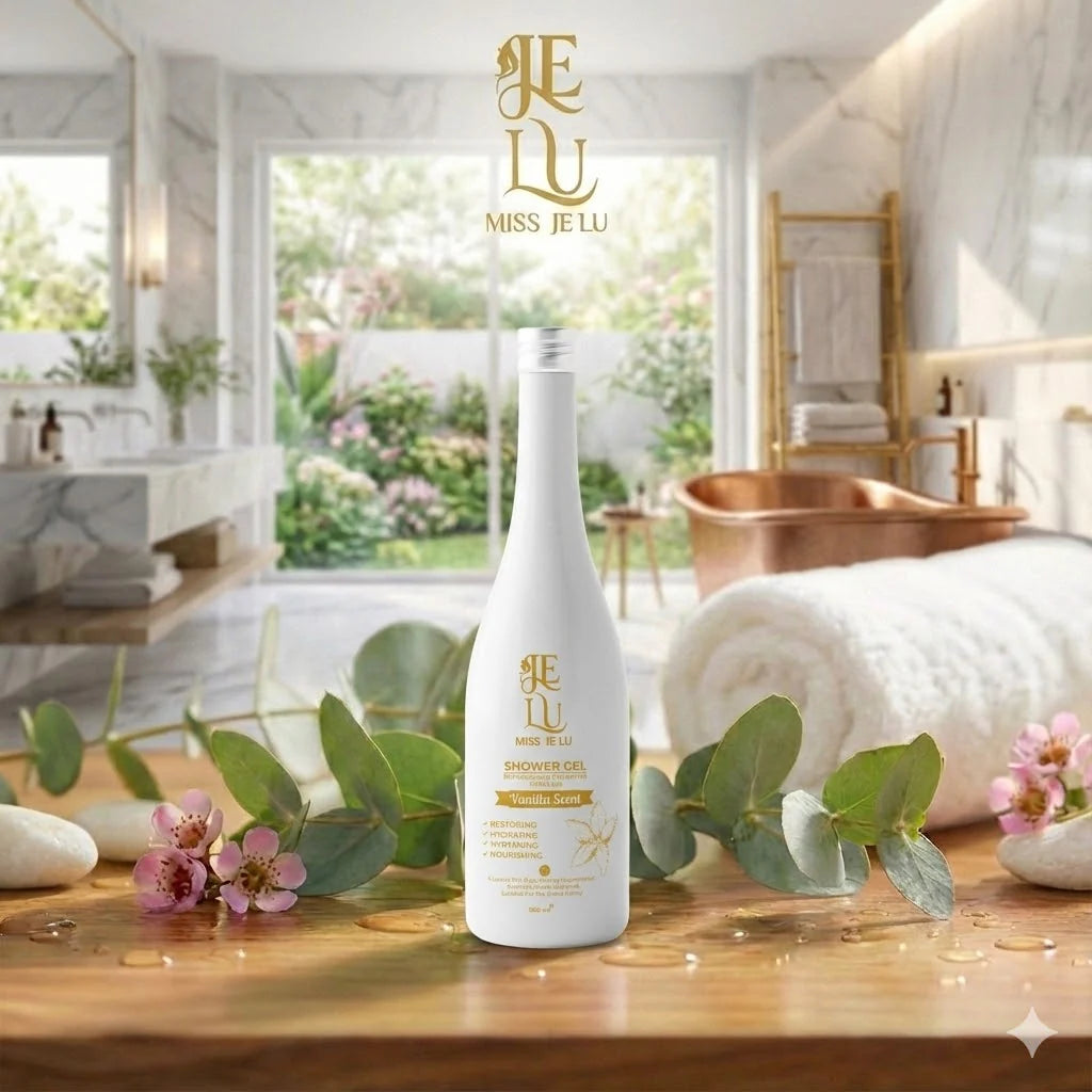Miss Je Lu Feminine Shower Gel Vanilla bottle