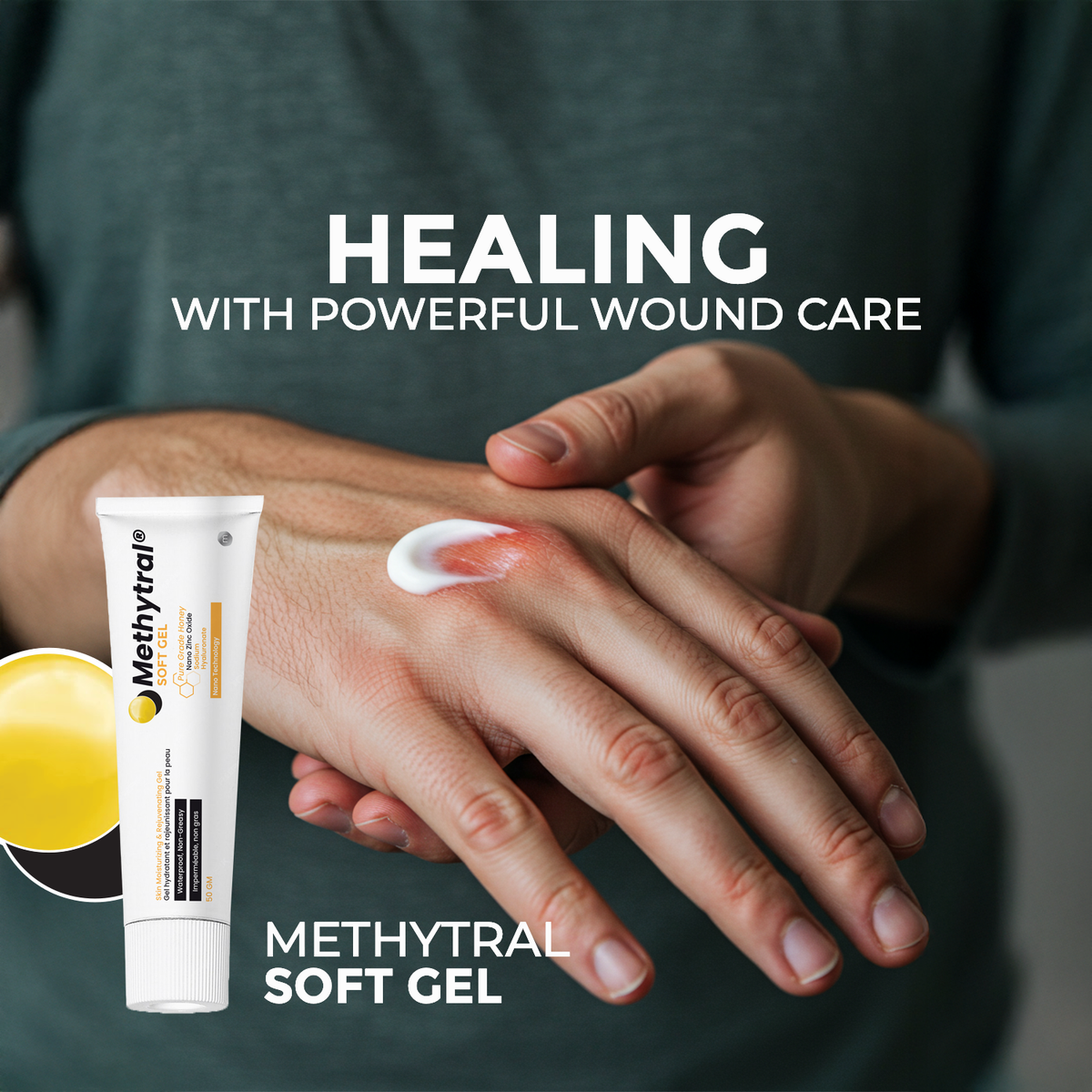 Methytral Soft Gel 50g tube and box