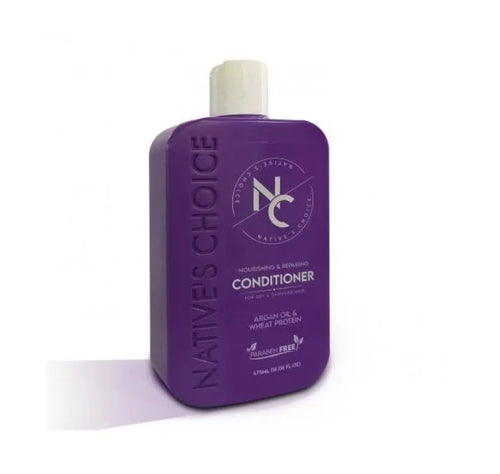 Natives Choice Argan Oil & Wheat Protein Conditioner for moisture and shine