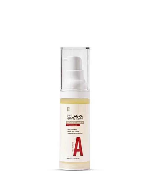 Kolagra Retinol Serum for night-time skincare