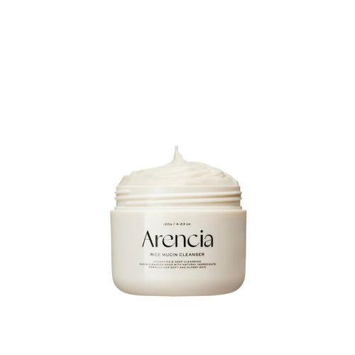 Arencia Rice Mucin Cleanser for deep, hydrating cleansing