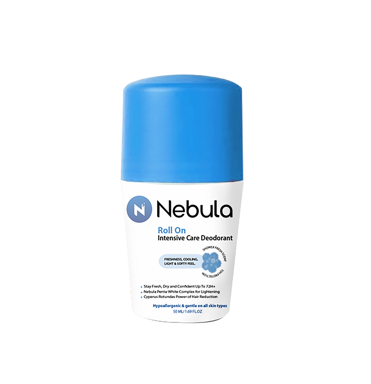 Nebula Intensive Care Roll-On 72H+ for long-lasting freshness
