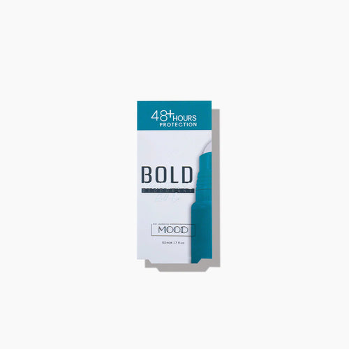 Mood Bold Whitening Deodorant Roll-On 50ml men's 48-hour protection