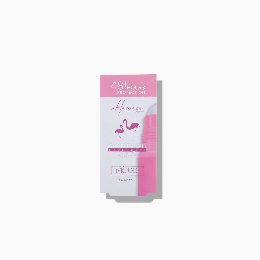 Mood Hawaii Whitening Deodorant Roll-On 50ml with 48-hour sweat protection