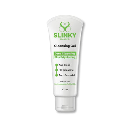 Slinky Deep Cleansing Gel 200ml for oily, acne-prone skin