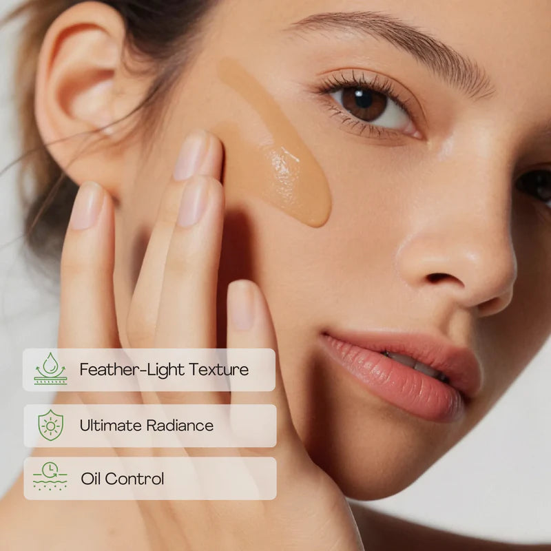 أنبوب وعلبة جل كريم ديرميل SPF50 الملوّن الداكن