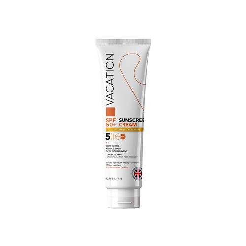 Vacation Sunscreen Cream SPF 50+ 60ml for dry skin